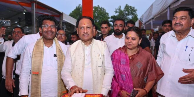 मुख्यमंत्री विष्णुदेव साय ने गरियाबंद को दी 603 करोड़ रुपये से अधिक के विकास कार्यों की सौगात….