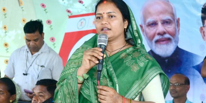 महिलाओं के सम्मान और आत्मनिर्भरता की नई पहचान बनेगा महतारी सदन : मंत्री लक्ष्मी राजवाड़े