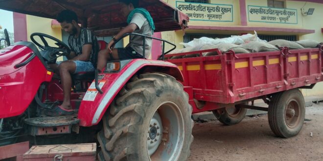 नारायणपुर जिला प्रशासन की अनूठी पहल- दुर्गम वनांचल गांवों तक ट्रैक्टर से पहुंचाया गया, 3 माह का राशन, 151 परिवारों को मिली बड़ी राहत…..