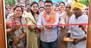 राजस्व मंत्री ने ग्राम झोंका में किया विभिन्न विकास कार्यों का भूमिपूजन एवं लोकार्पण…..