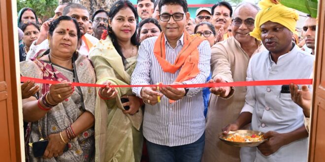 राजस्व मंत्री ने ग्राम झोंका में किया विभिन्न विकास कार्यों का भूमिपूजन एवं लोकार्पण…..