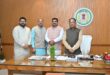 मुख्यमंत्री विष्णु देव साय को बोल बम समिति के संयोजक जितेन्द्र वर्मा ने 17 अगस्त को आयोजित विशाल बोल बम कांवर यात्रा में किया आमंत्रित
