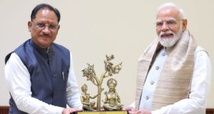 प्रधानमंत्री नरेंद्र मोदी से मुख्यमंत्री विष्णु देव साय ने की भेंट,छत्तीसगढ़ के विकास और ‘बस्तर विजन’ पर हुई विस्तृत चर्चा