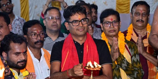 भगवान जगन्नाथ के दर्शन कर वित्त मंत्री ओपी चौधरी ने प्रदेशवासियों की सुख-समृद्धि की कामना की….