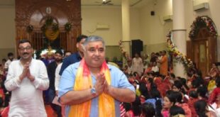 माँ बनभौरी धाम में नतमस्तक हुए पर्यटन एवं संस्कृति मंत्री राजेश अग्रवाल, प्रदेश की सुख-समृद्धि और खुशहाली की कामना की…..