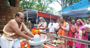 मुख्यमंत्री विष्णुदेव साय ने भोरमदेव धाम में की पूजा-अर्चना, प्रदेश की सुख-समृद्धि के लिए की मंगलकामना….