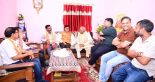 सेवा, सुशासन और जनकल्याण के 12 वर्ष पूर्ण होने पर विशेष जनसंपर्क अभियान के तहत वित्त मंत्री ओ.पी. चौधरी ने प्रबुद्ध नागरिकों से किया संवाद….