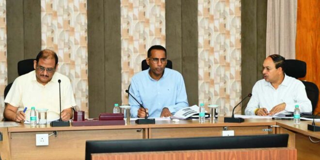 लोक निर्माण विभाग के सचिव ने जेलों में निर्माणाधीन कार्यों की प्रगति की समीक्षा की…..