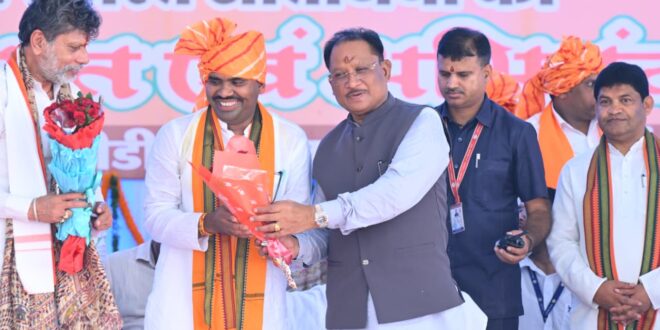 मुख्यमंत्री विष्णुदेव साय ने बम्हनीडीह के विकास की नई यात्रा का किया शुभारंभ….