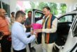 स्वास्थ्य मंत्री जायसवाल के कांकेर आगमन पर जनप्रतिनिधियों एवं कलेक्टर ने किया आत्मीय स्वागत….