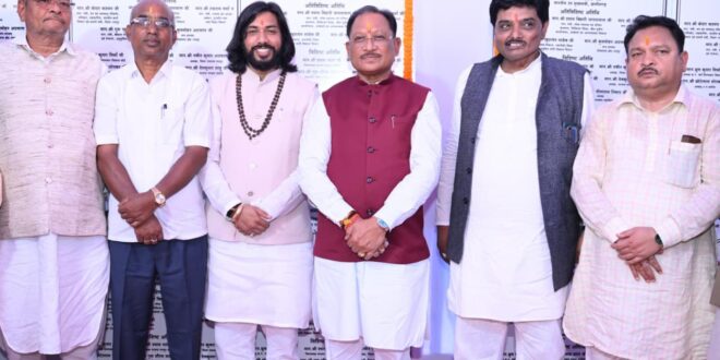सुशासन, विकास और जनकल्याण ही हमारी सरकार की पहचान है – मुख्यमंत्री विष्णुदेव साय…..