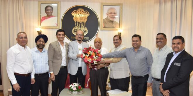राज्यपाल रमेन डेका से निजी विश्वविद्यालयों के पदाधिकारियों ने की भेंट….