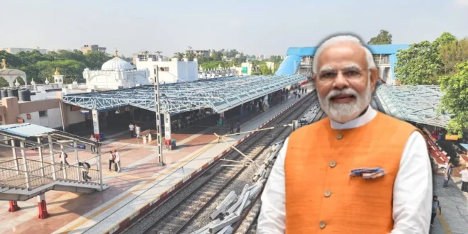 प्रधानमंत्री नरेंद्र मोदी ने अमृत भारत स्टेशन योजना के तहत चांपा, बालोद एवं सरोना रेलवे स्टेशनों का किया वर्चुअल लोकार्पण…..
