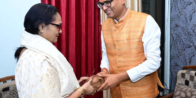 सेवा और सुशासन के 12 वर्ष: वित्त मंत्री ओपी चौधरी ने विशेष जनसंपर्क अभियान के तहत प्रबुद्धजनों से किया आत्मीय संवाद….