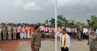 कर्रेगुट्टा पर पहुंची बस्तर तिरंगा यात्रा, उप मुख्यमंत्री विजय शर्मा ने फहराया तिरंगा….
