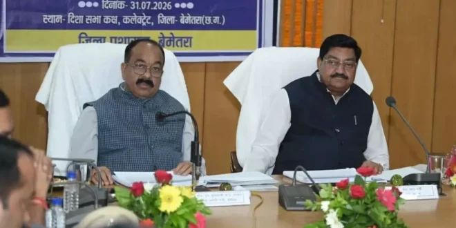 उप मुख्यमंत्री अरुण साव योजनाओं के क्रियान्वयन और विकास कार्यों की करेंगे समीक्षा…..