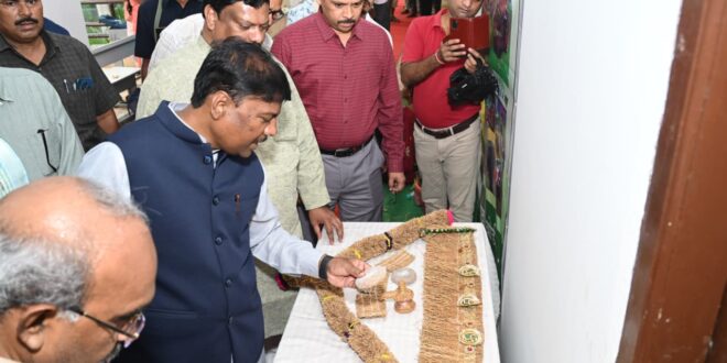 औषधि पौधों की खेती किसानों की आय बढ़ाने का प्रभावी माध्यम: वन मंत्री केदार कश्यप…..