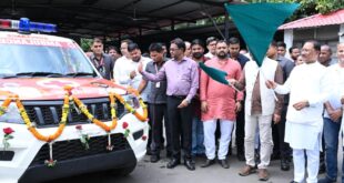 मुख्यमंत्री विष्णु देव साय ने धरसींवा विधानसभा को दी निःशुल्क एम्बुलेंस की सौगात….