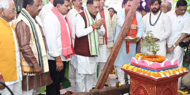 विष्णु सरकार ने बढ़ाया किसानों का मान-खेती किसानी को मिला नया संबल, कहा –  छत्तीसगढ़ की कृषि संस्कृति परंपरा व आस्था से जुड़ा है हरेली तिहार…