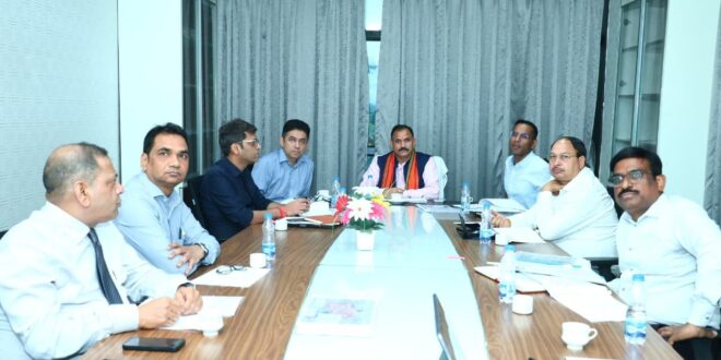स्वास्थ्य अधोसंरचना को मिलेगी नई गति: स्वास्थ्य मंत्री श्याम बिहारी जायसवाल…..