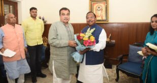 बलरामपुर और रामानुजगंज को जल्द मिलेगा बायपास की सौगात, मंत्री रामविचार नेताम ने केंद्रीय परिवहन मंत्री नितिन गडकरी से दिल्ली में की सौजन्य मुलाकात