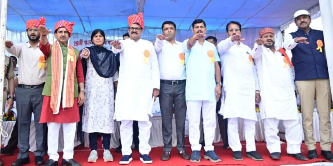 रिमझिम फुहारों के बीच खेल प्रतिभाओं ने भरी उड़ान, 26वीं राज्य स्तरीय शालेय क्रीड़ा प्रतियोगिता का भव्य शुभारंभ….