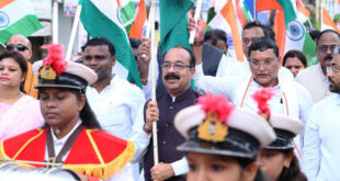 देशभक्ति से ओतप्रोत अप्रतिम उत्साह के साथ निकली तिरंगा यात्रा, उप मुख्यमंत्री अरुण साव हुए शामिल….