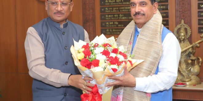 5 लाख मीट्रिक टन चावल के शीघ्र उठाव की पहल, मुख्यमंत्री विष्णुदेव साय ने केंद्रीय मंत्री से पर्याप्त रेलवे रैक उपलब्ध कराने का किया आग्रह….