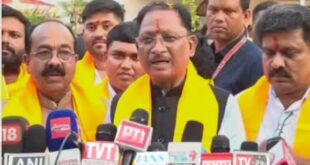 सेवा संकल्प अभियान के सफल आयोजन के लिए उप मुख्यमंत्री श्री अरुण साव ने ली वर्चुअल बैठक