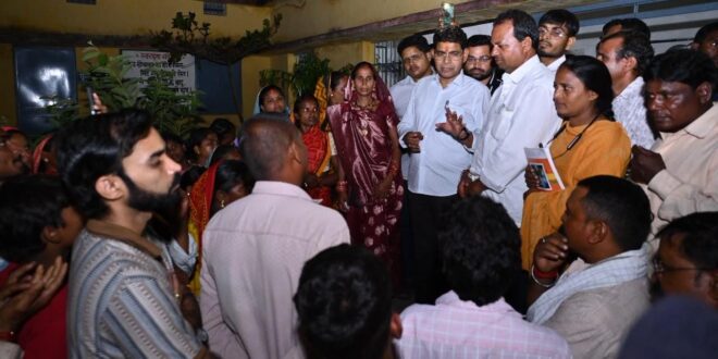 बाढ़ पीड़ितों के बीच पहुंचे राजस्व मंत्री टंक राम वर्मा, लखना, बेमता और बलौदीखुर्द का दौरा कर जताया संबल…..