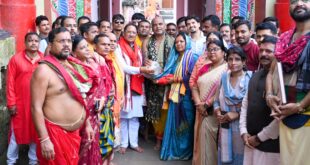 भगवान लिंगराज के दर्शन कर मुख्यमंत्री विष्णु देव साय ने की प्रदेश की सुख-समृद्धि और खुशहाली की कामना….