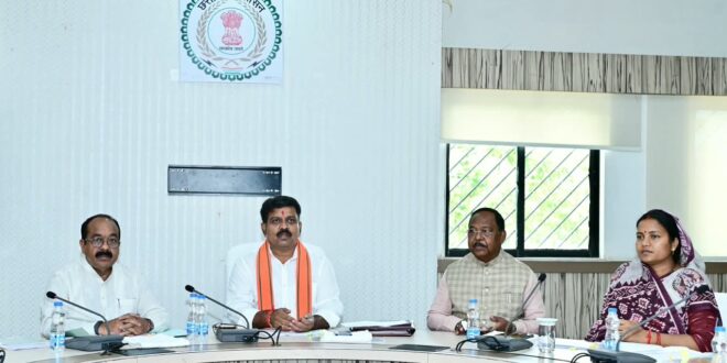 उप मुख्यमंत्री विजय शर्मा की अध्यक्षता में राजनीतिक प्रकरण वापसी समिति की हुई अहम बैठक….