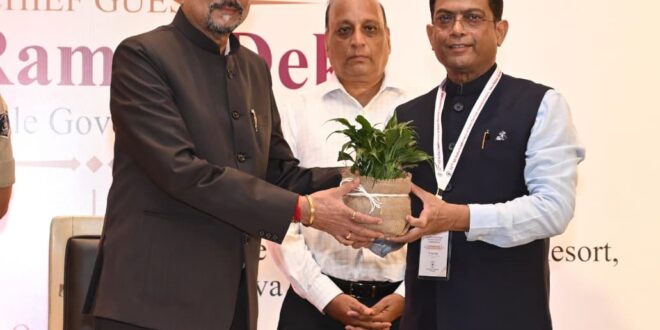 नवा रायपुर में राज्य निर्वाचन आयुक्तों के 32वें अखिल भारतीय सम्मेलन का राज्यपाल रामेन डेका ने किया शुभारंभ….