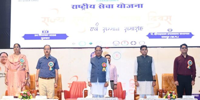 युवा शक्ति विकसित भारत और विकसित छत्तीसगढ़ के निर्माण की सबसे बड़ी ताकत : मुख्यमंत्री विष्णु देव साय…..