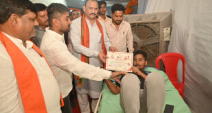 एक छत के नीचे जुटे विशेषज्ञ डॉक्टर, 10 हजार लोगों के स्वास्थ्य परीक्षण का लक्ष्य, स्वास्थ्य मंत्री श्याम बिहारी जायसवाल ने किया सेवा संकल्प अभियान के मेगा हेल्थ कैंप का शुभारंभ…..