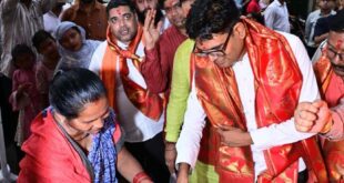 प्रधानमंत्री नरेंद्र मोदी के जन्मदिन पर वित्त मंत्री ओ.पी. चौधरी ने जलाया दीया…..