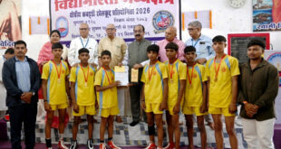 अनुशासन, आत्मविश्वास और ऊर्जा के साथ लक्ष्य की ओर बढ़ने की प्रेरणा देता है खेल – उप अरुण साव….