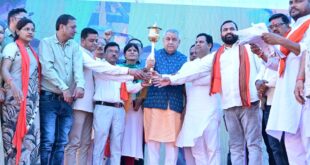 जीपीएम में विकसित भारत के संकल्प के साथ निकली सेवा ज्योति यात्रा,प्रधानमंत्री नरेंद्र मोदी के जनसेवा के राष्ट्रसेवा के 25 वर्ष पूर्ण होने पर विकसित भारत संकल्प सभा आयोजित…