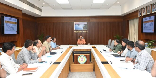 नवा रायपुर में भारत-ज़िम्बाब्वे महिला टी-20 सीरीज़ की तैयारियां पूरी,मुख्य सचिव की अध्यक्षता में हुई उच्च स्तरीय बैठक