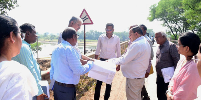 पीडब्ल्यूडी सचिव ने सड़कों, पुलों, कॉलेज भवन और विश्राम गृह का किया निरीक्षण, गुणवत्ता में लापरवाही पर जताई नाराजगी….
