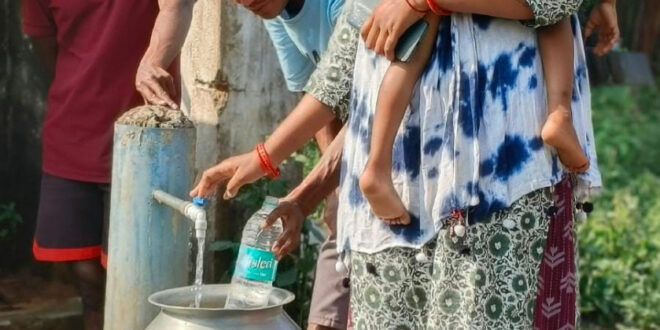 अबूझमाड़ के मुहाने पर जलापूर्ति की नई मिसाल, जल जीवन मिशन से बदली ग्राम कचोरा की तस्वीर….