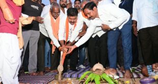 उप मुख्यमंत्री एवं कवर्धा विधायक विजय शर्मा ने 78.51 लाख रुपए के दो सीसी सड़क सह नाली निर्माण कार्यों का किया भूमिपूजन….