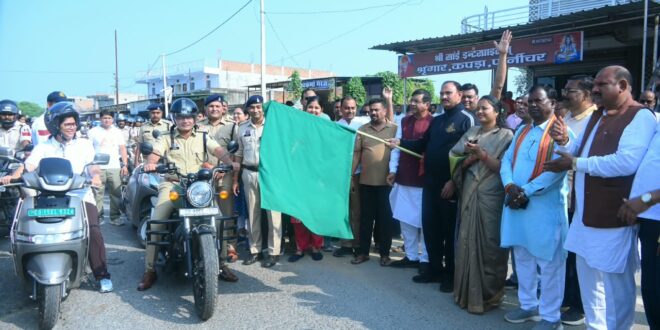 सड़क सुरक्षा का संदेश लेकर सूरजपुर में दौड़े 800 प्रतिभागी, महिला एवं बाल विकास मंत्री लक्ष्मी राजवाड़े और स्वास्थ्य मंत्री श्याम बिहारी जायसवाल बाइक रैली में हुए शामिल….
