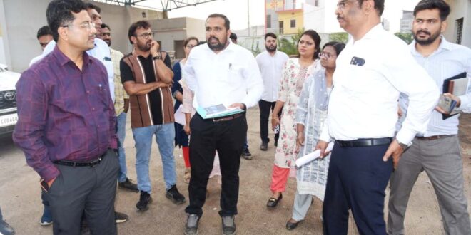 प्रमुख सचिव सोनमणि बोरा ने एसटीपी प्लांट और पीएमई-बस डिपो का किया अवलोकन…..