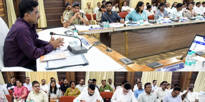 जवाबदेही, टीम-वर्क और पारदर्शिता से तय होगी विकास की राह – प्रभारी सचिव सोनमणि बोरा…..