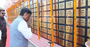 वीर जवानों के शहादत ने छत्तीसगढ़ में लौटाई शांति- मंत्री केदार कश्यप….