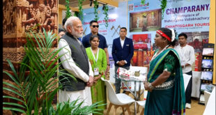 प्रधानमंत्री नरेंद्र मोदी से रूबरू हुईं छत्तीसगढ़ की महिला उद्यमी हीना…..