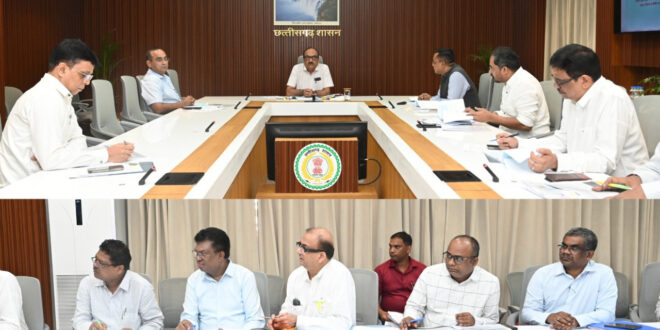 मुख्य सचिव की अध्यक्षता में राज्य जल संसाधन उपयोग समिति की बैठक सम्पन्न….