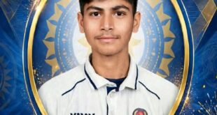 रायगढ़ के युवा क्रिकेटर अनूप चौबे का छत्तीसगढ़ की अंडर-16 क्रिकेट टीम में चयन, वित्त मंत्री ओ.पी. चौधरी ने दी बधाई…..