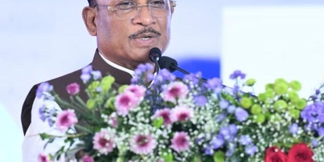 छत्तीसगढ़ में श्रम आधारित उद्योगों को बढ़ावा देकर युवाओं के लिए रोजगार के नए अवसर सृजित कर रही सरकार : मुख्यमंत्री विष्णु देव साय….